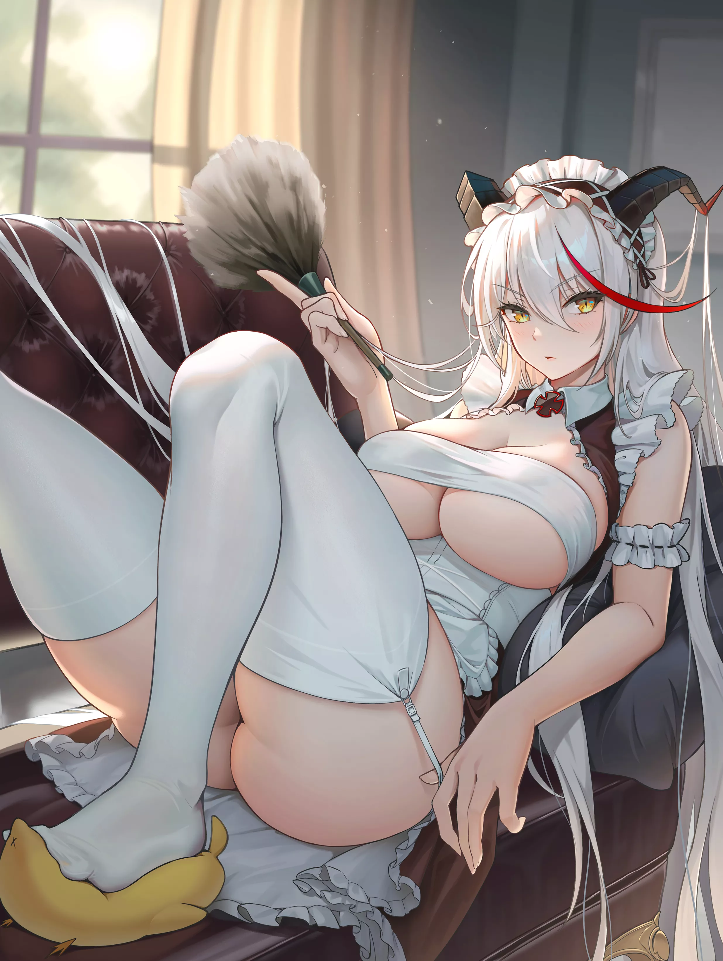 Aegir Lovely Maid (Yun) [Azur Lane] posted by sequence_string