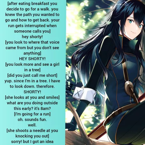 an Interesting girl [32nd Caption] [Short] [New Series] [No Sex] by Claws_gav