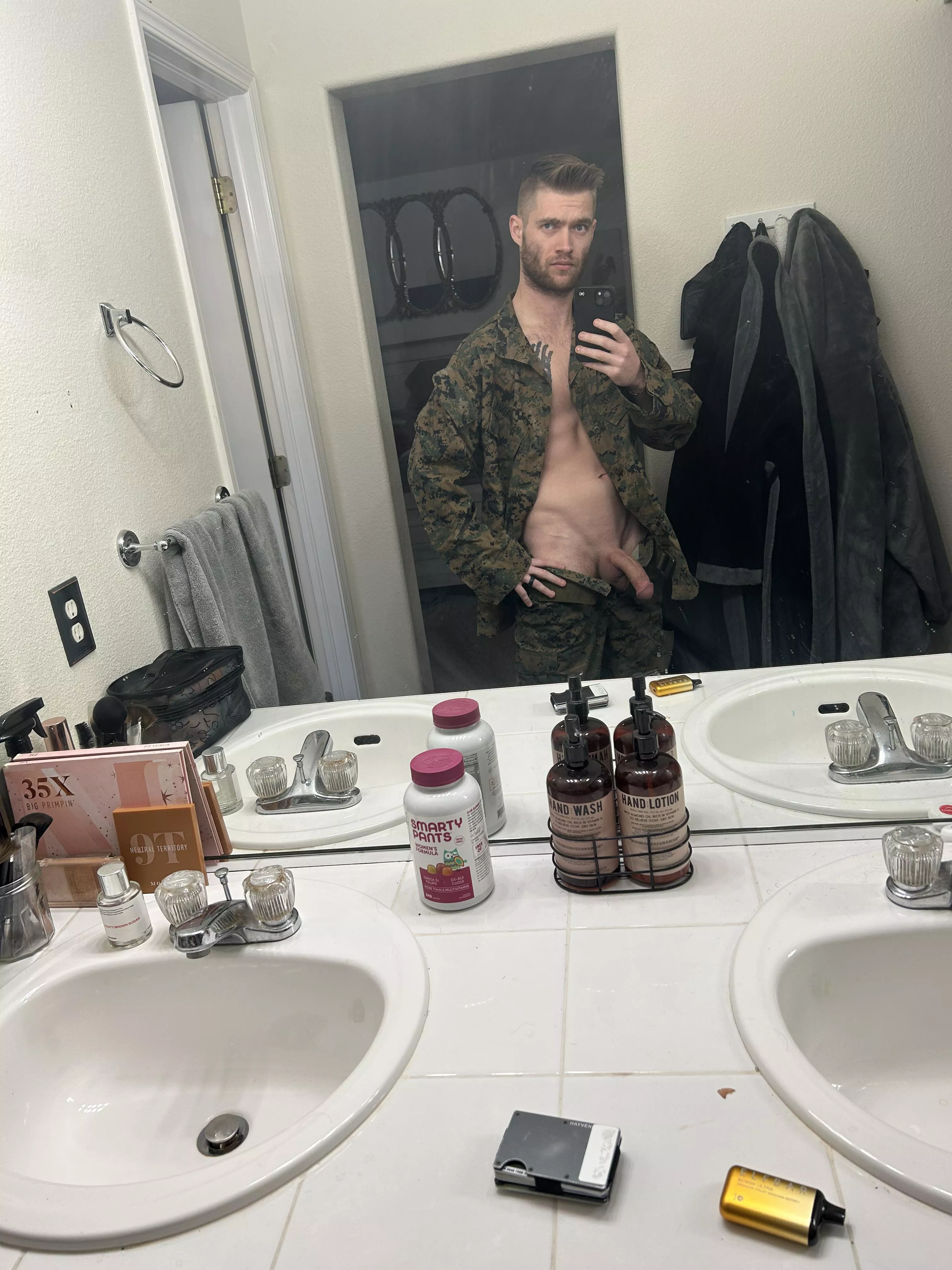 Any horny wives like men in uniform? 😉 (24)) M posted by Phatblade