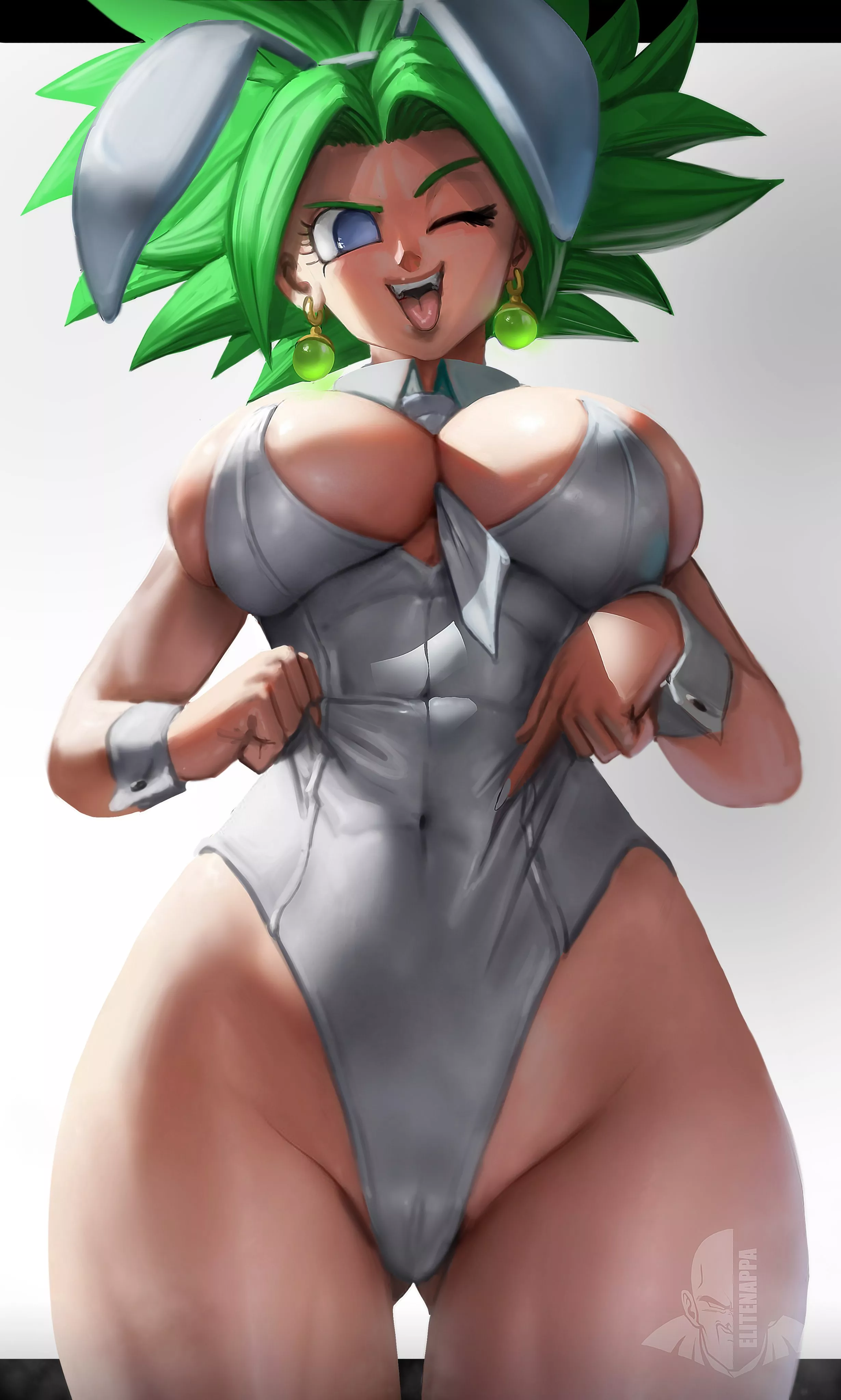 Bunny Girl Kefla (Elite Nappa) [Dragonball] posted by sequence_string