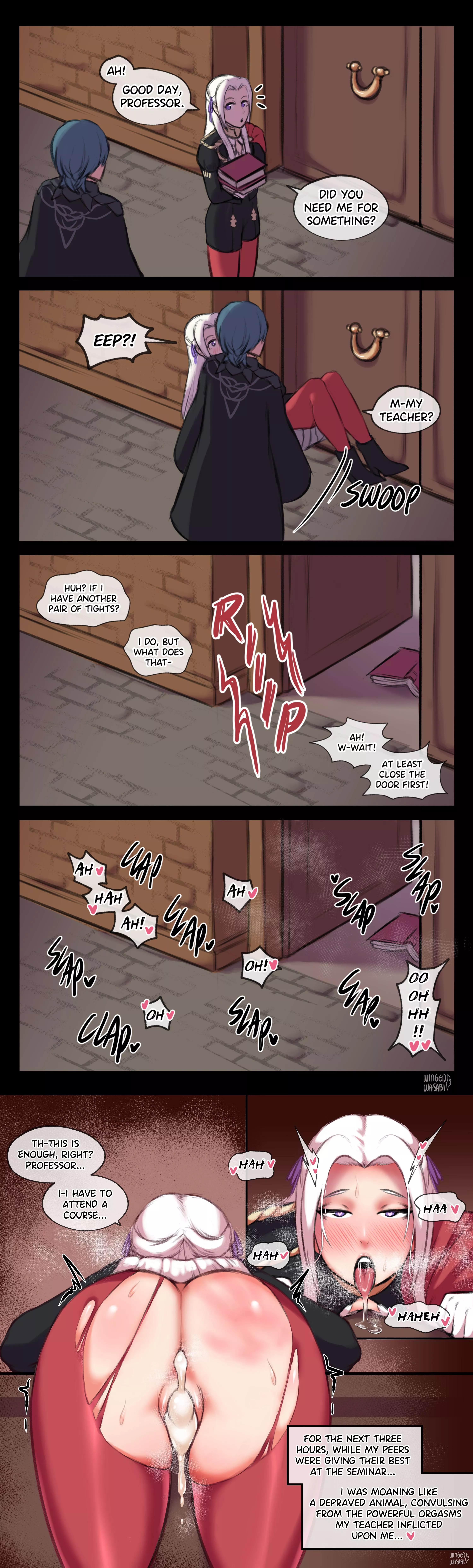 Byleth requires Edelgards assistance [fire emblem: three houses] posted by Alt_account584