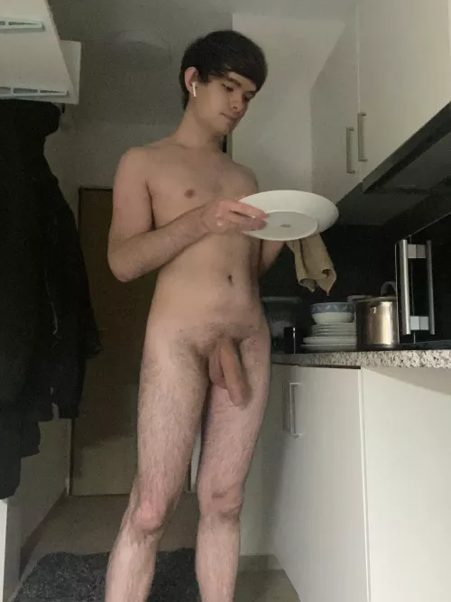 Cleaning the dishes in style. 🍽️ by AidenMox