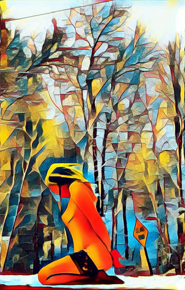 Dead End posted by NakedNFTGirl