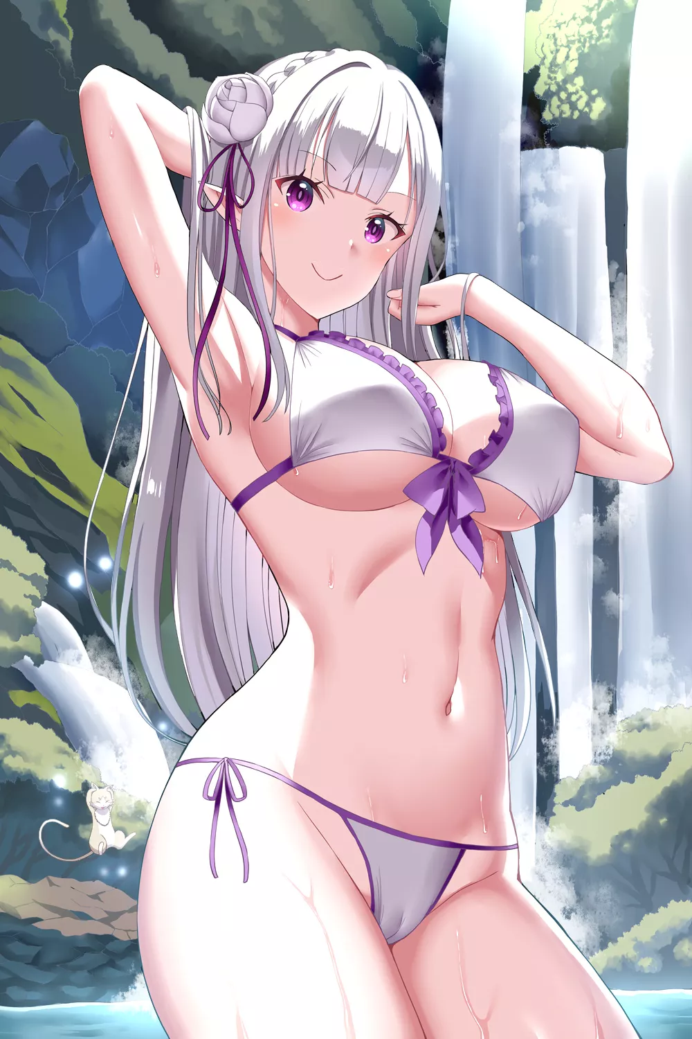 Emilia [Re: Zero] posted by xSaviour_N
