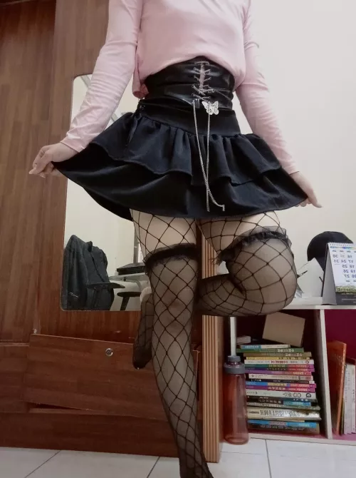 Felt really cute in this fit :3 by notdeadyetlol