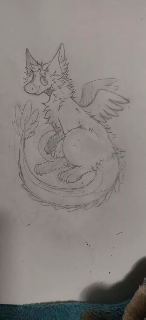 gift for my friend :) by FrozenBreadDrawings