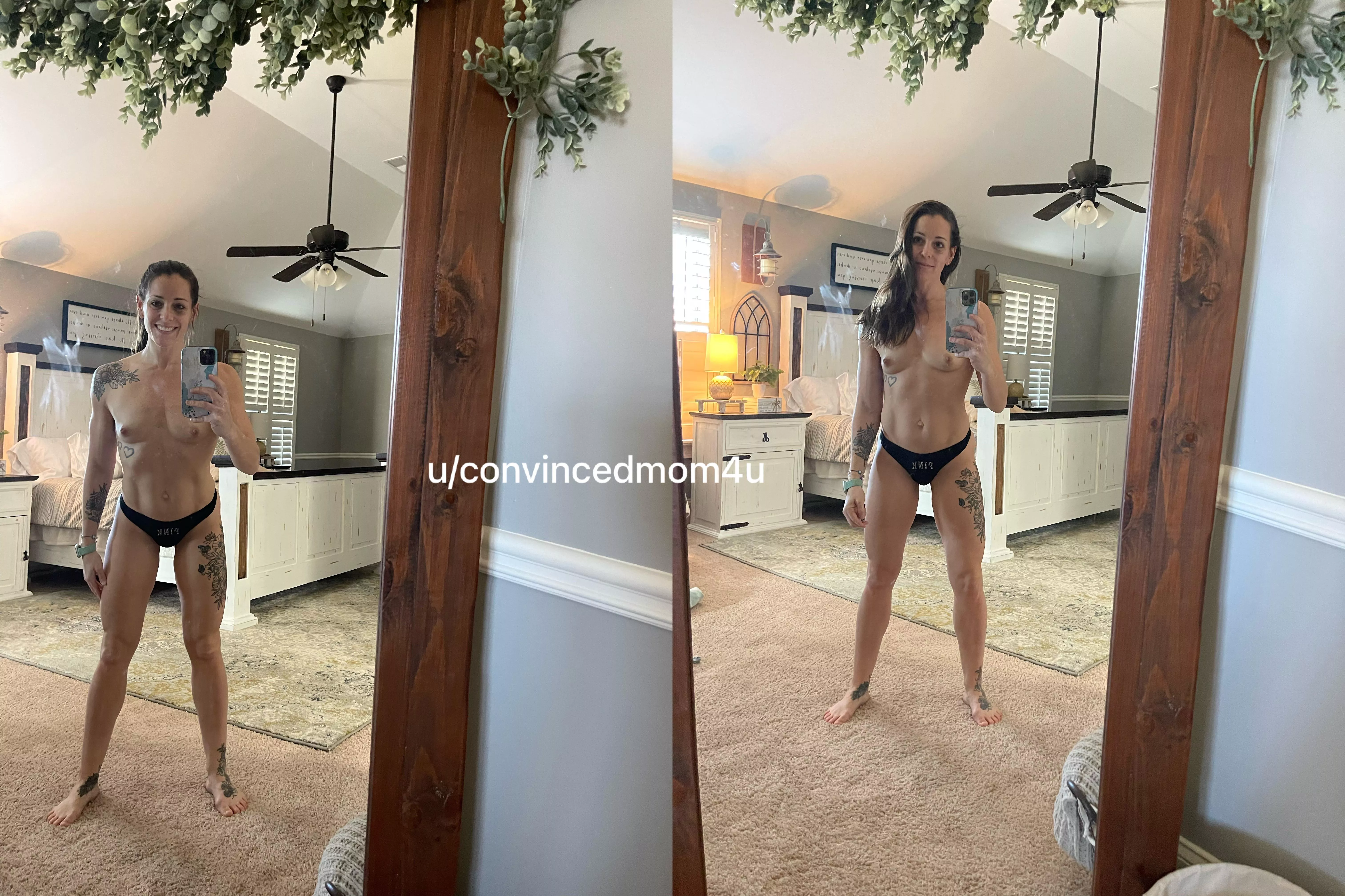 Hair up or hair down 🤔 posted by convincedmom4u