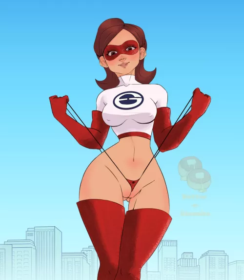 Helen Parr [The Incredibles] (butter-n-biscuits) by Likeorlove77