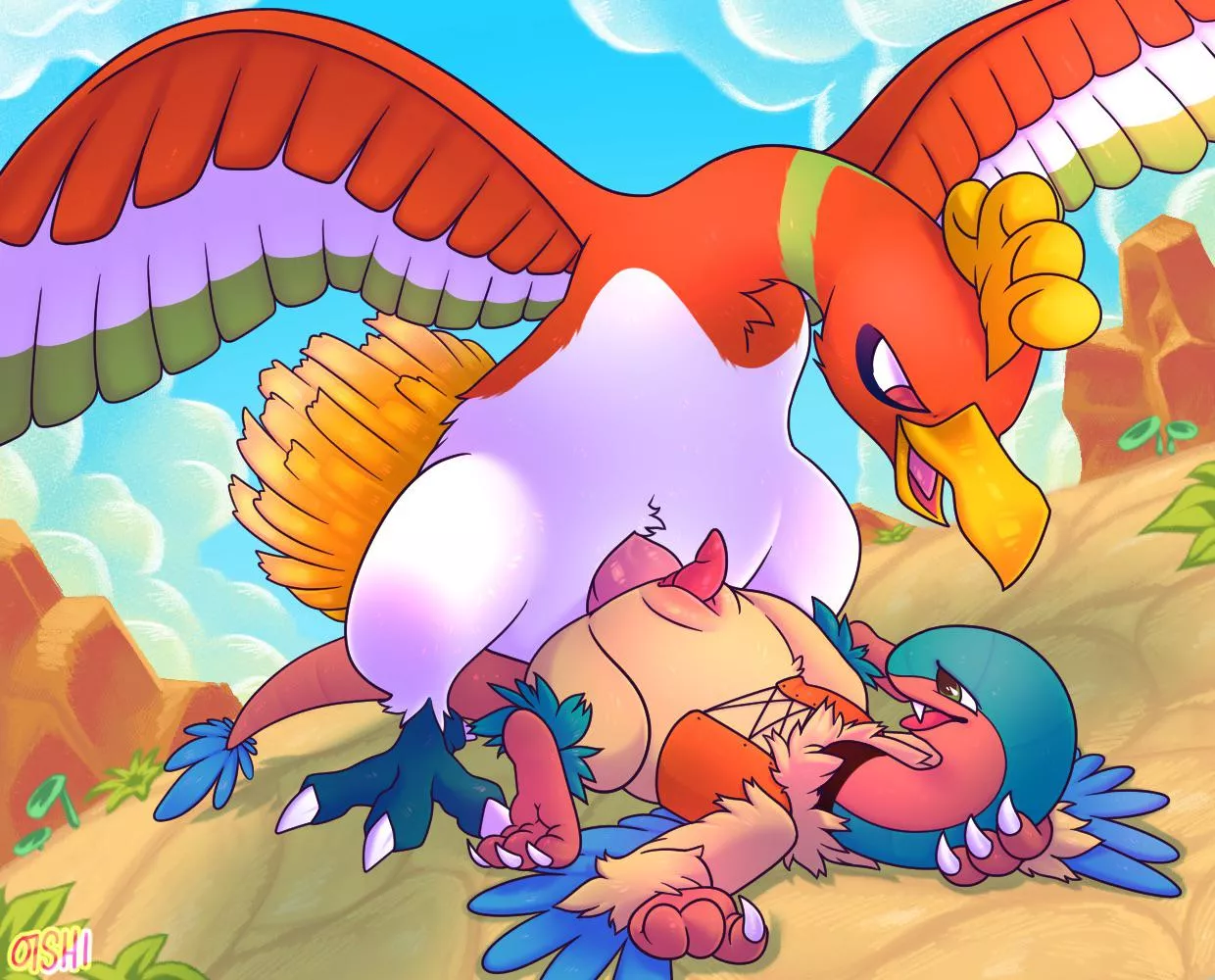 Ho-oh takes charge [M] (o-ishi) posted by mrrandomboredom