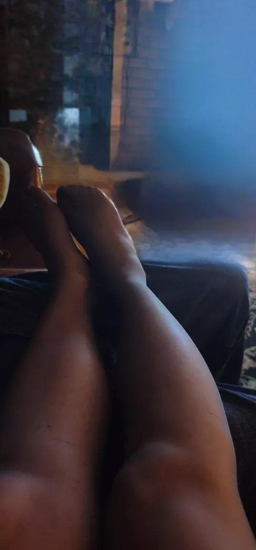 I can feel his hard cock, he just wanted to give me a foot massage but he creamed his pants. With some bois its too easy😊 by redtoesinnylon