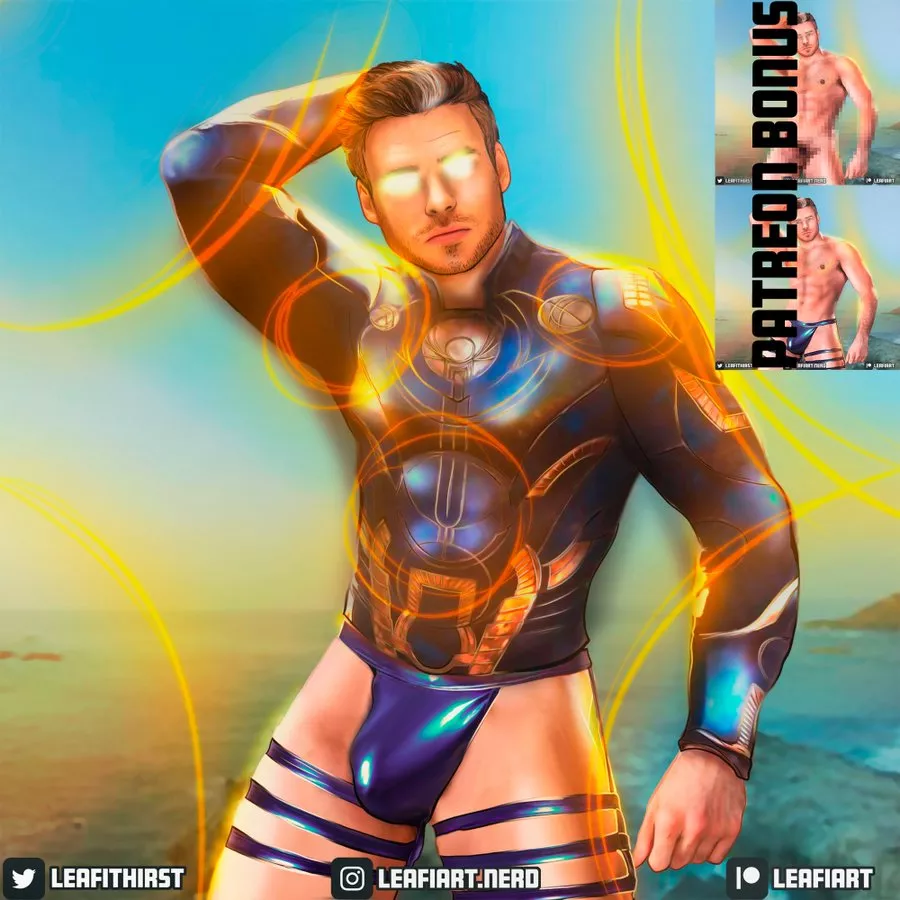 Ikaris (@leafiart) posted by Leafi-