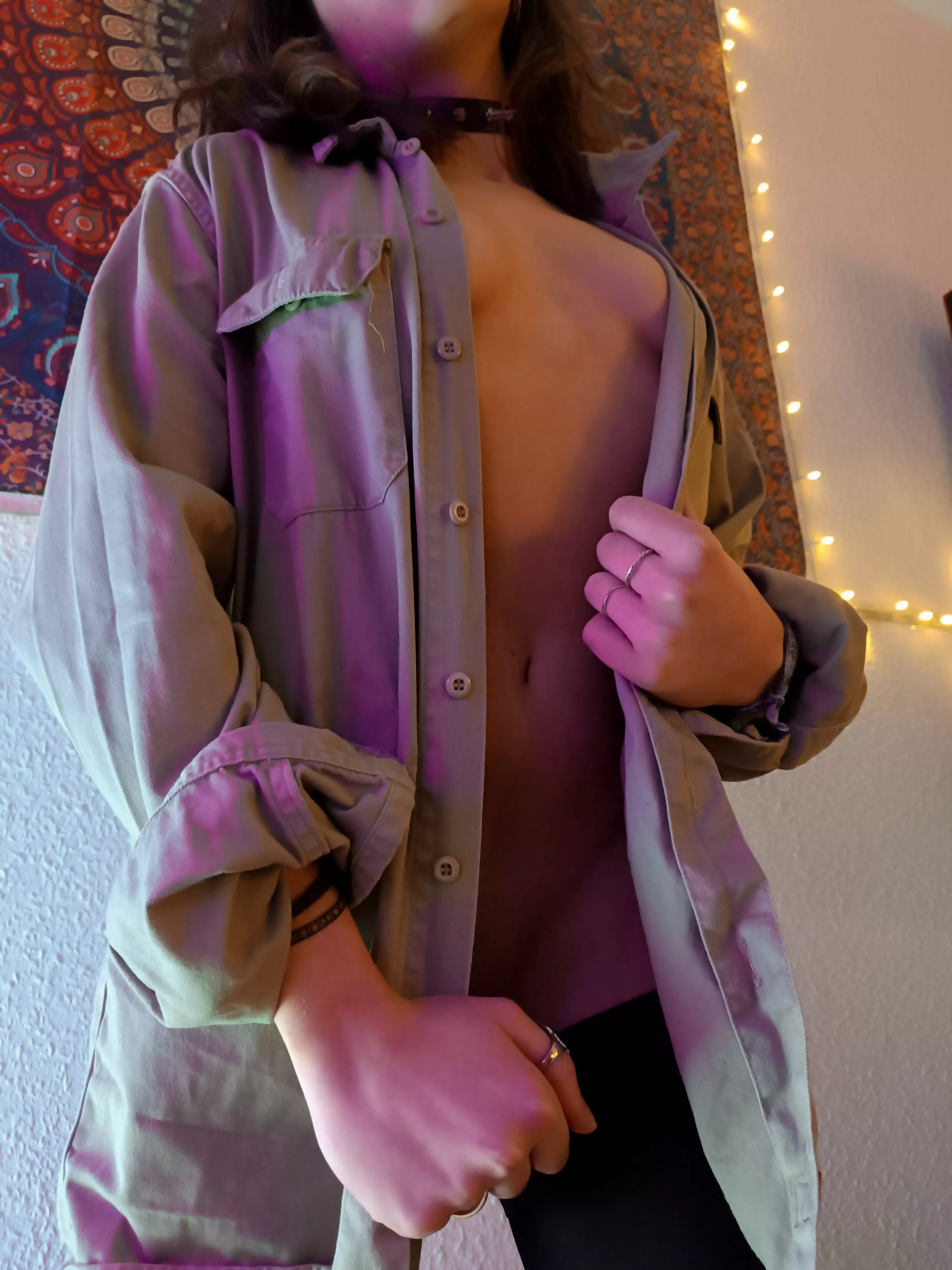 It's just the shirt seperating you from my naked body posted by MalBeehave