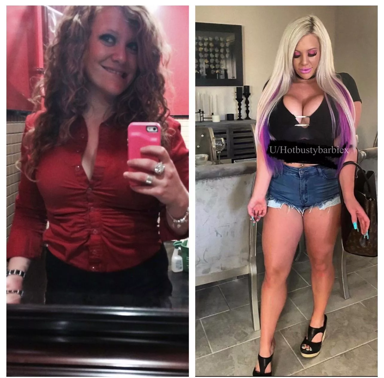 My bimbofication progress posted by Hotbustybarbiex