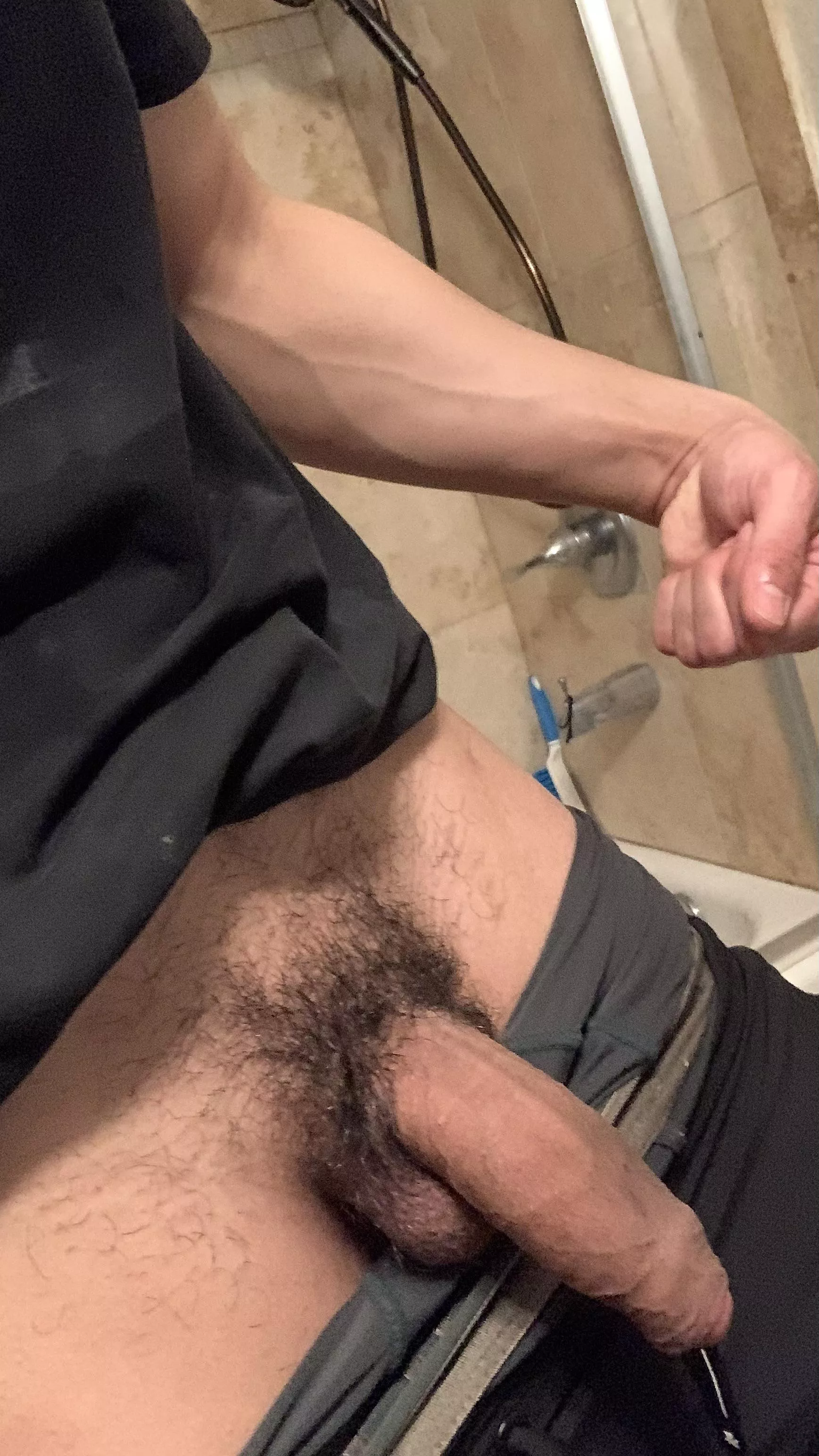 Not the hairiest, but hairiest in the right parts;) posted by comefoepierre