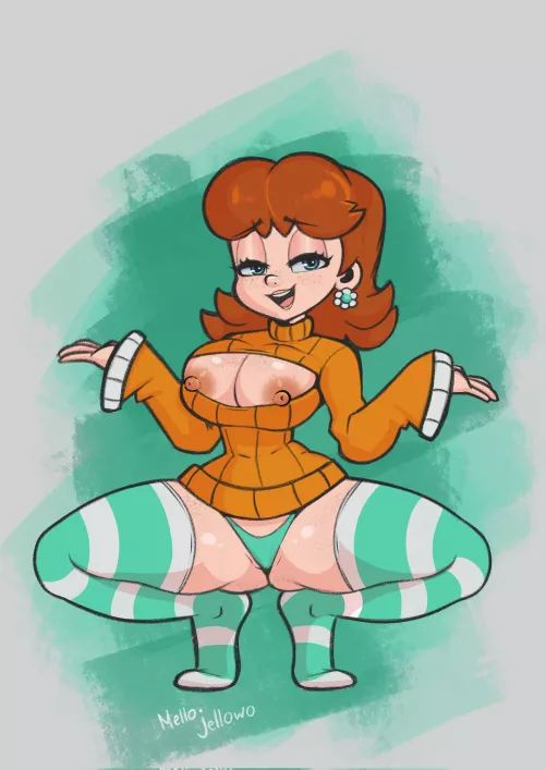 Princess Daisy (Mellojellowo / MelloJell-O) by RedditJordy