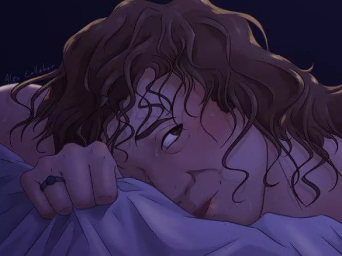 « Sleep with one eye open, gripping your pillow tight » by Strange_AlexCallahan