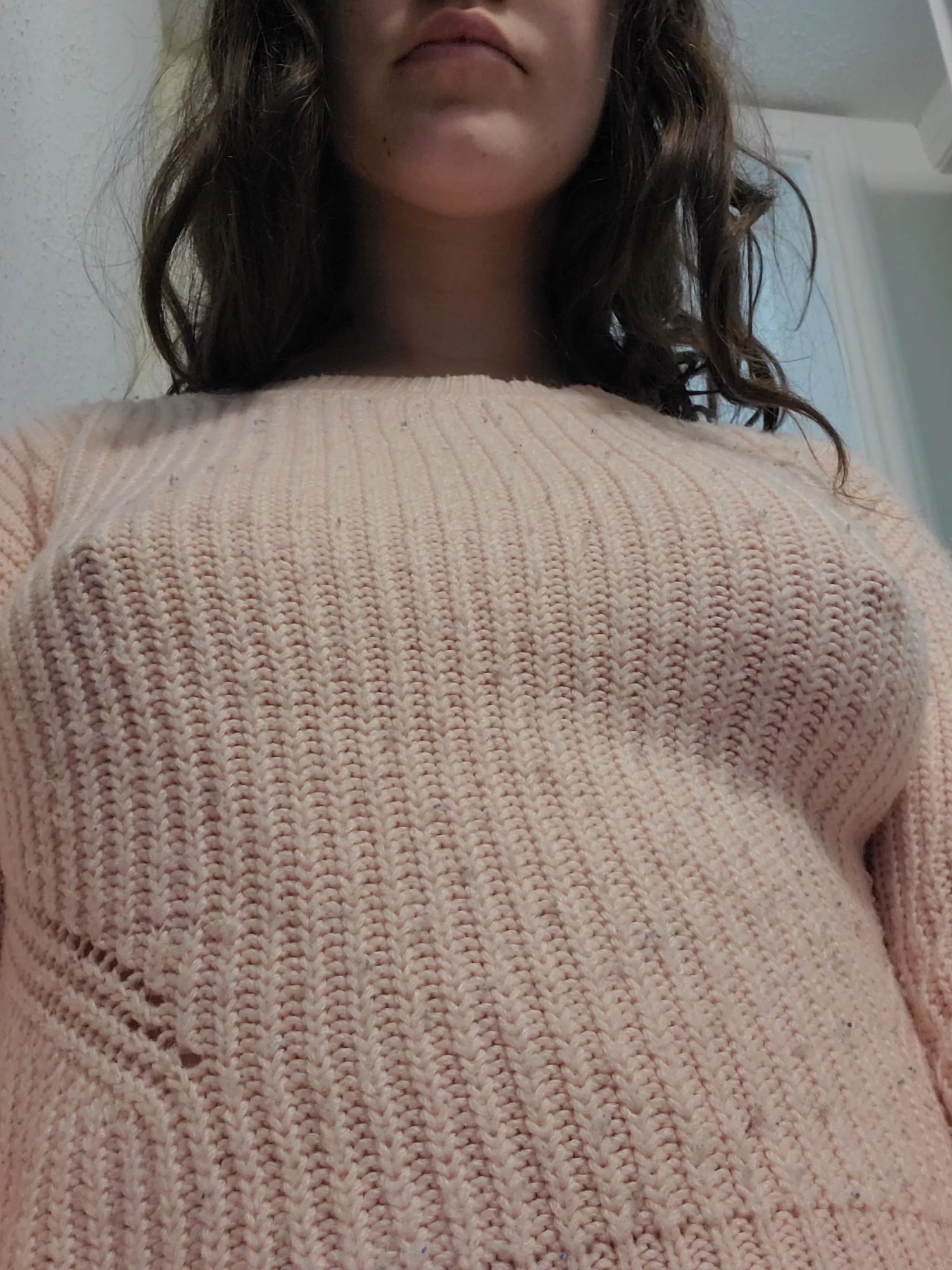 So cozy to go braless in a sweater posted by thesluttylittleminx