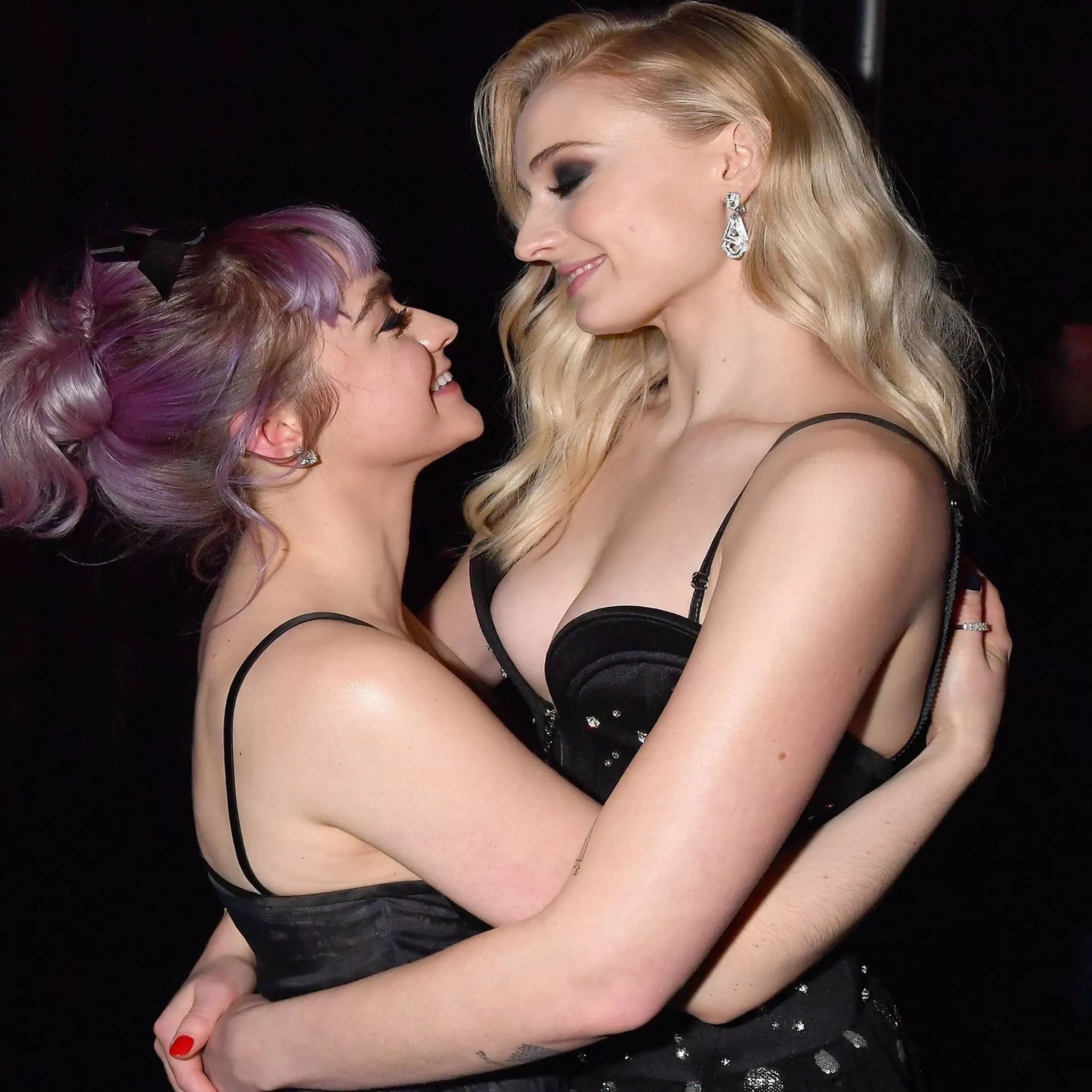 Sophie Turner, maisie williams posted by intimalDigest81