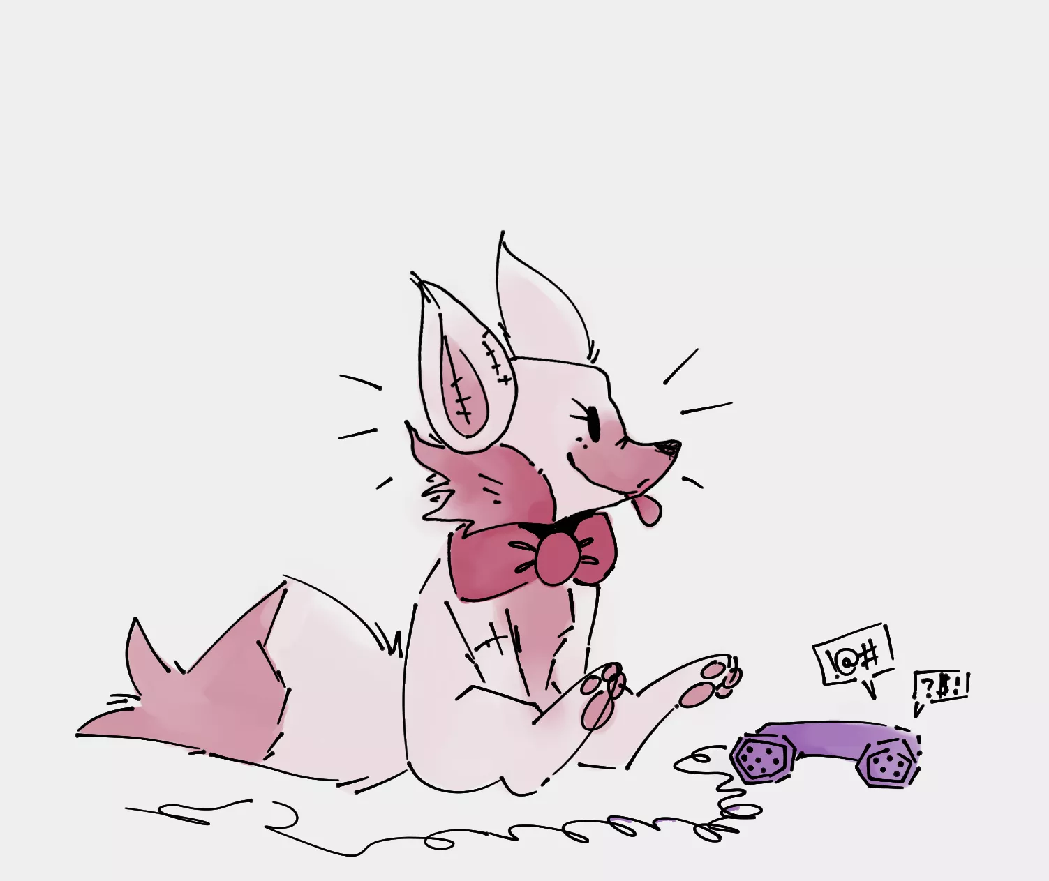 Trying my hand at a Roald Dohl/Quintin Blake illustration style. Thought it'd be fun to learn. posted by Birds_Are_Alright