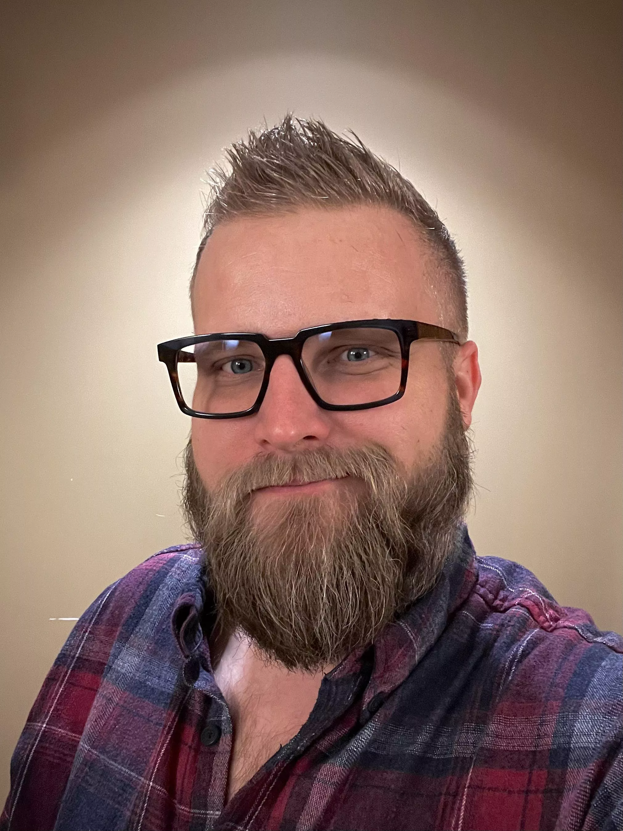 Went to a new barber 💈 on my lunch break. Got a cut and beard trim. What do you think? posted by jdpate16