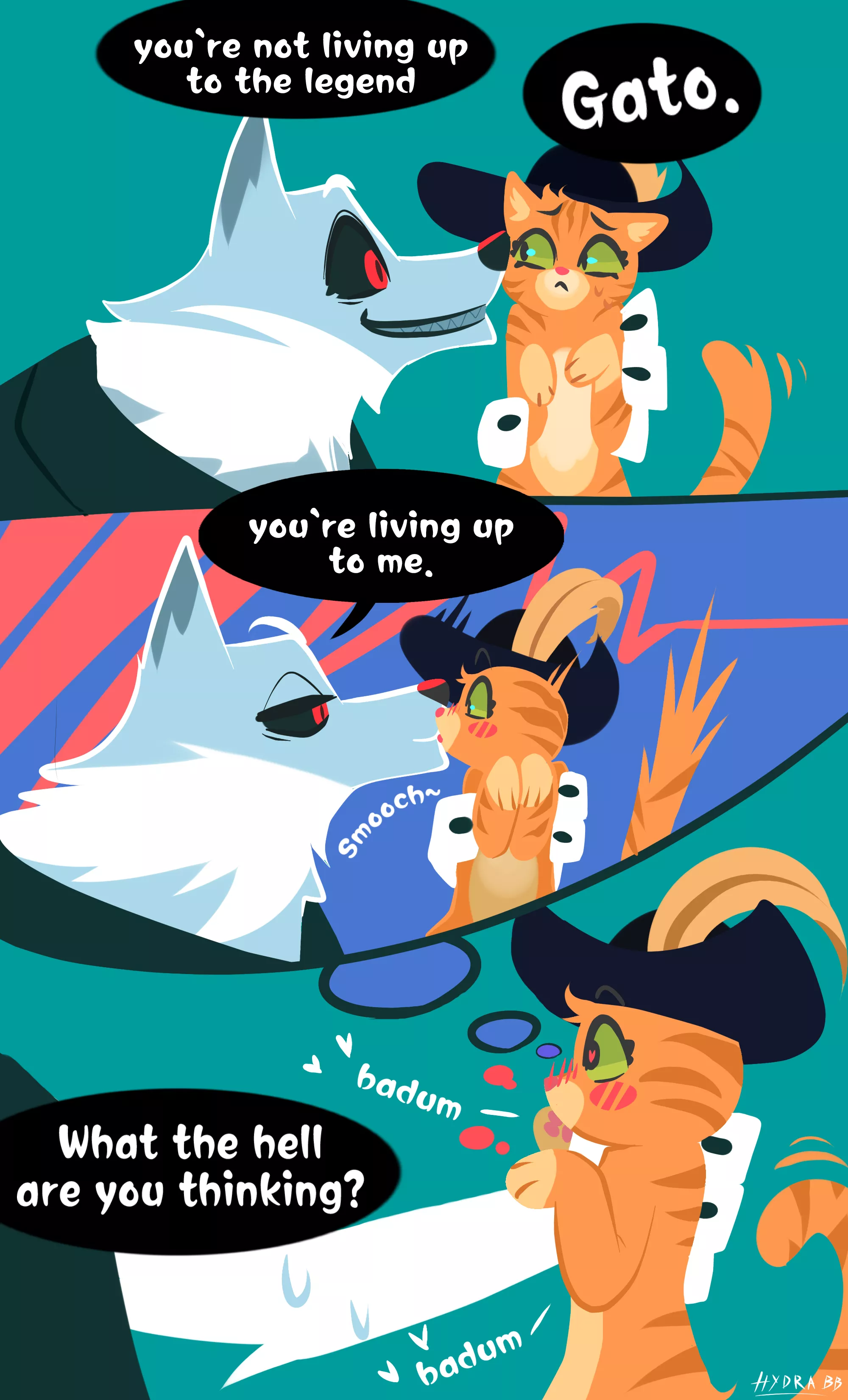 What, it’s normal to be attracted to death. / art by me posted by HydraB2