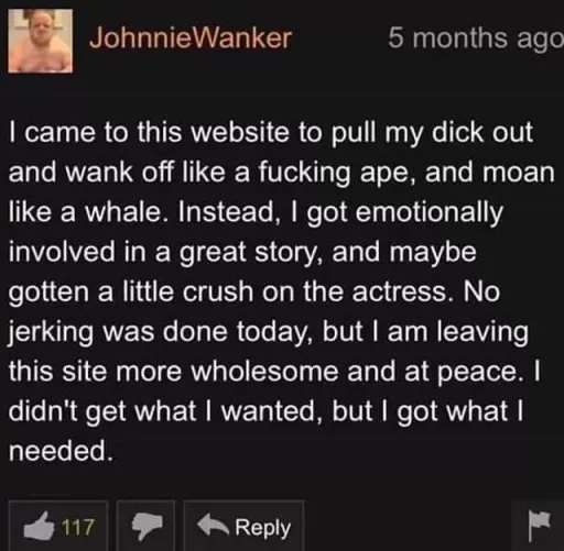 Wholesome comment by Trifidroll202