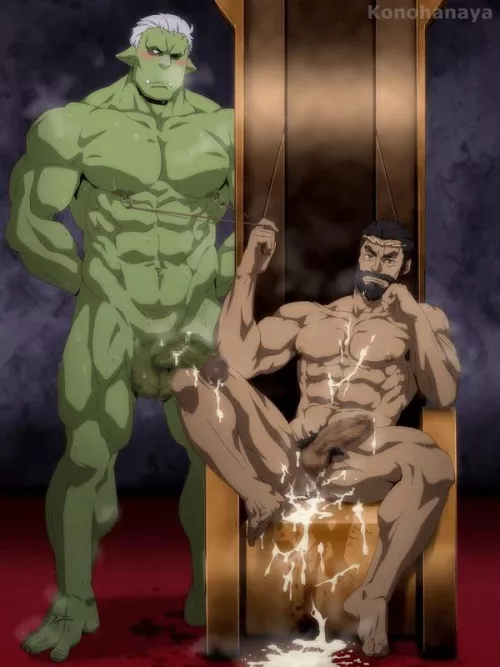 Wish I was that orc by horny-muzzie-