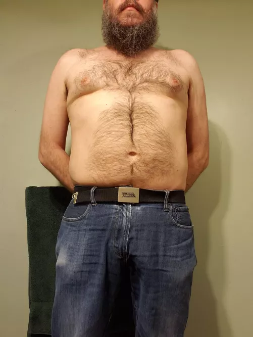 [45] I thought I caught a coworker checking out my package yesterday. It really turned me on. by OldDirtyFatNerd