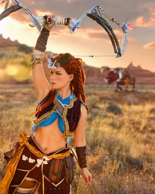 Aloy(Horizon Zero Dawn) by Irina Meier by NhoEskape