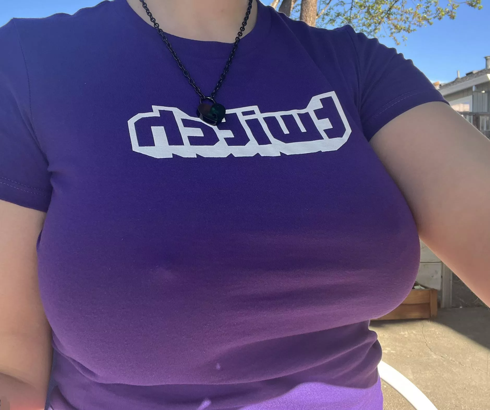 Always braless hehe posted by YuukiBunny