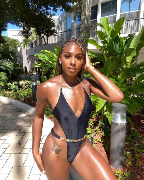 American sprinter Alexis Holmes by Admirateur1