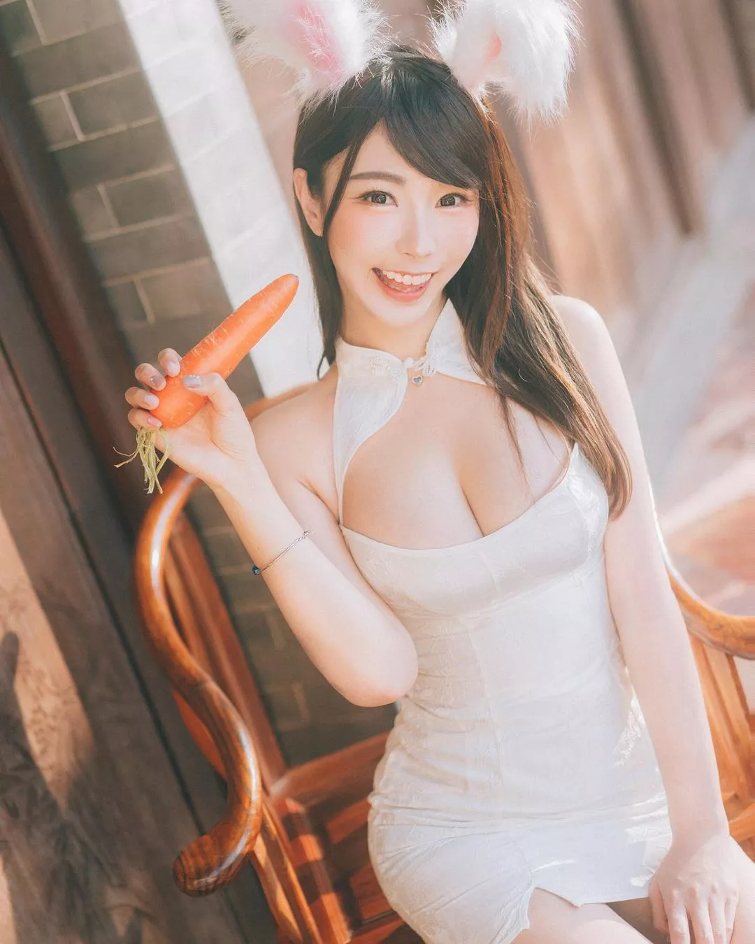 Asian bunny girl posted by Majestic_Painter8660