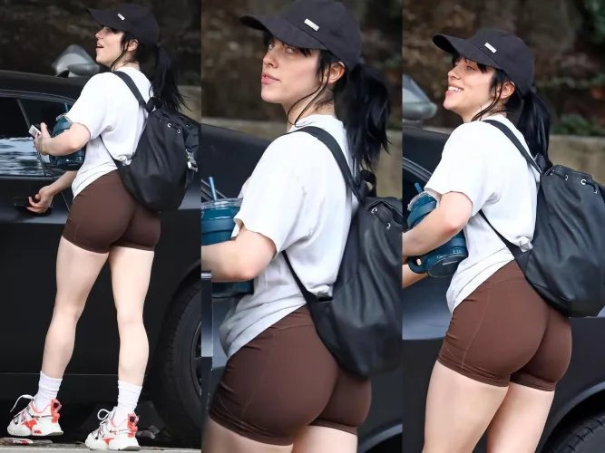 Billie Eilish's thick thighs & ass by PimpingCelebs