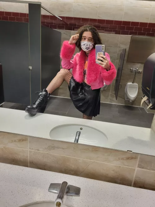 Bringing some feminine energy to the boys restroom 🥰🥰🥰 by K-pop_Trash
