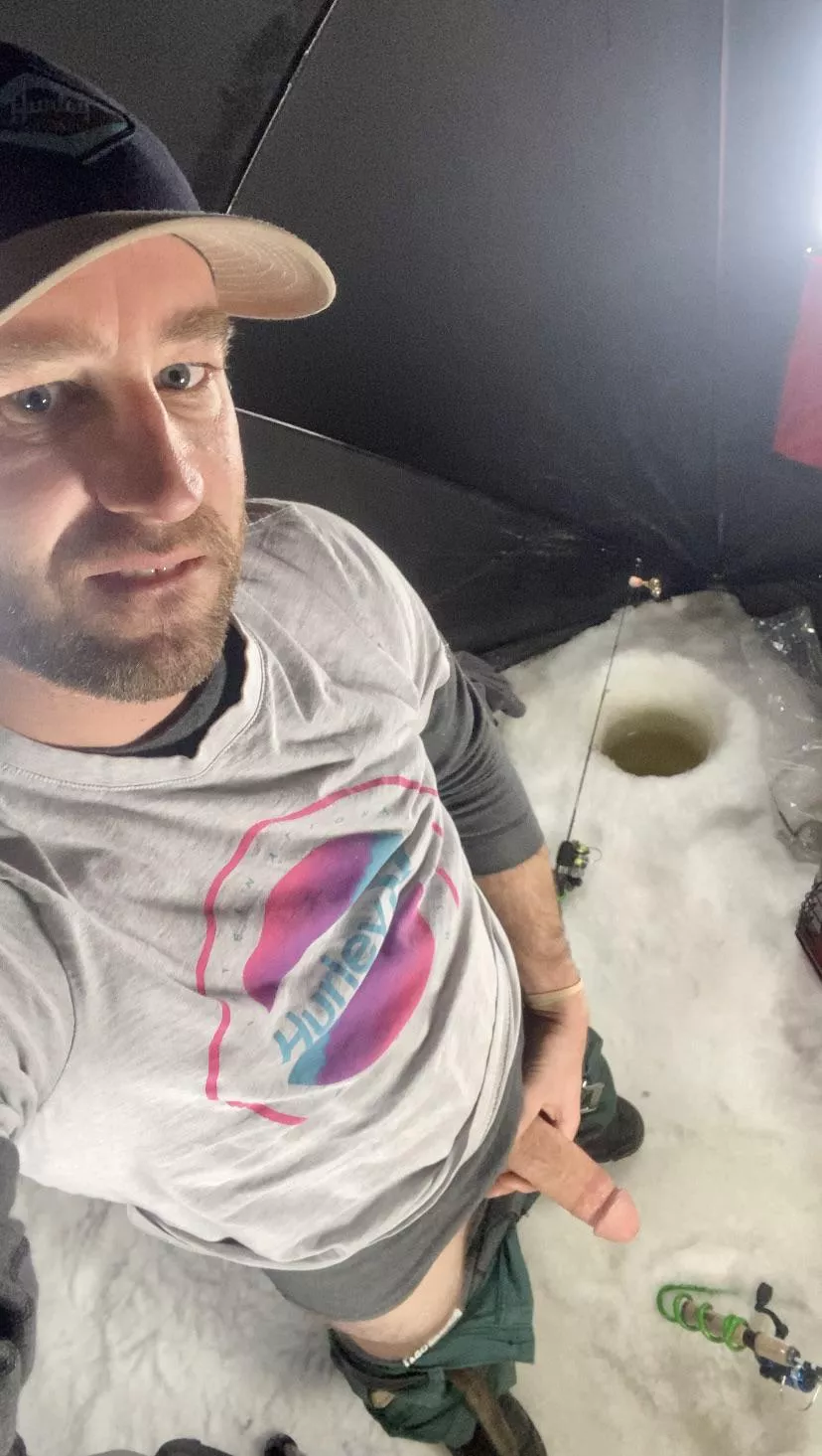 Can I convince you to cum ice fishing? posted by Cooplastt