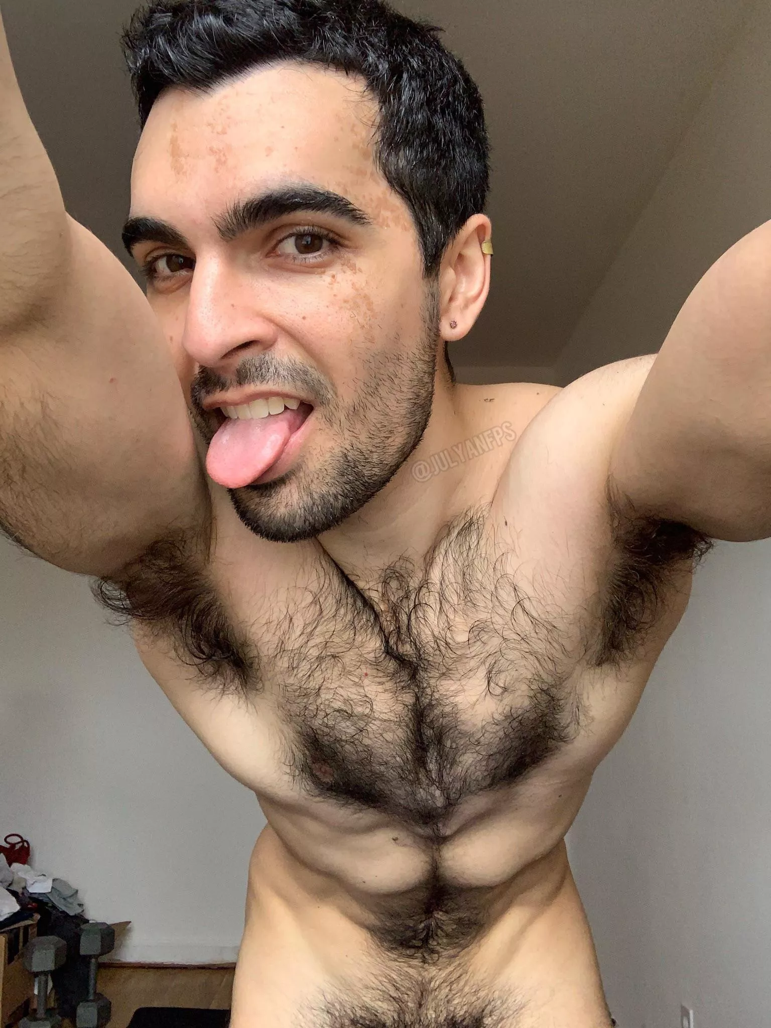 Come over real quick before work 😅 I have something for you posted by julyanfps