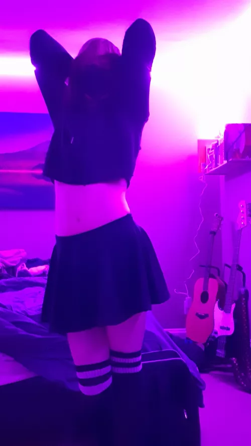 feeling cute right now^^ 💜😘 by femboylov-