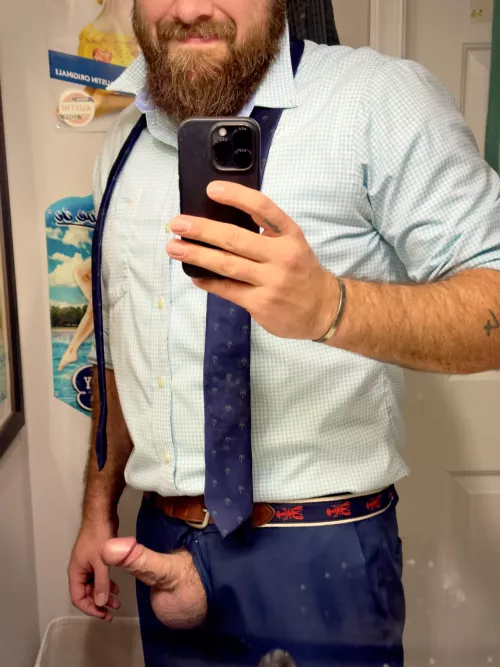 Getting ready for work by Significant_Flan_306