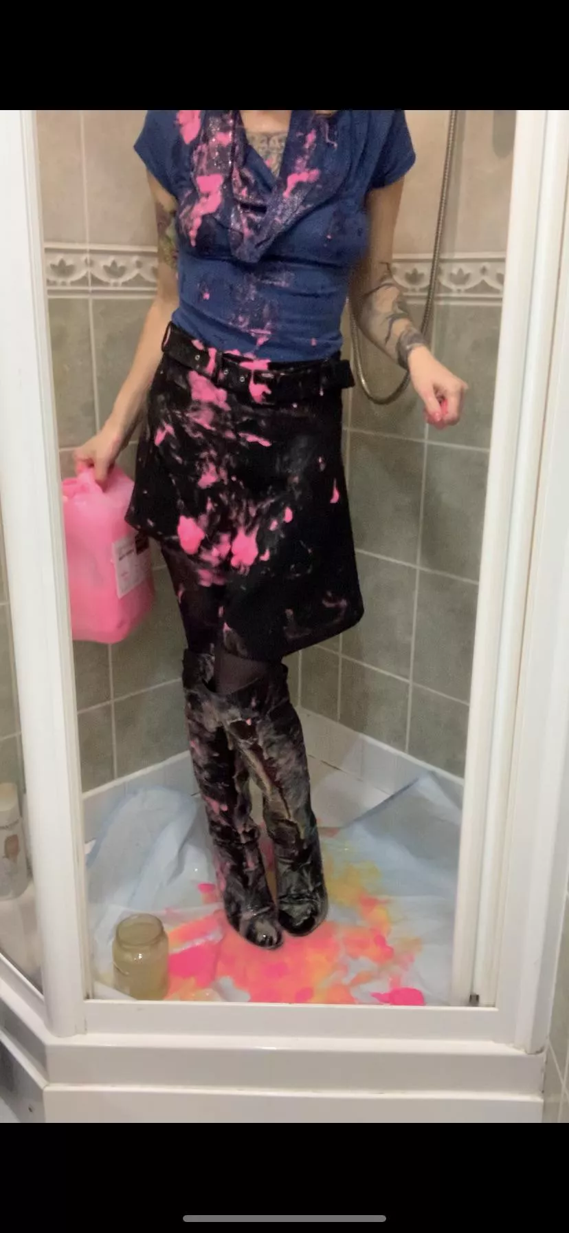 Gunged & work clothes trashed! posted by calypsojunequeen