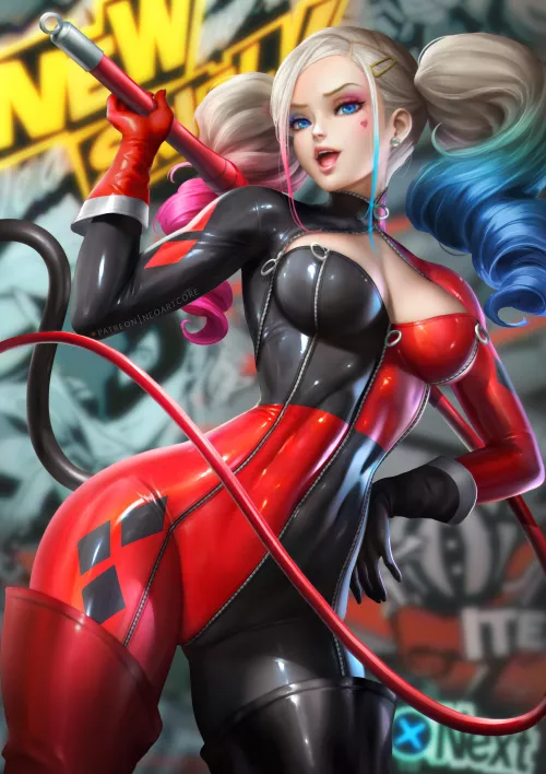 Harley Ann ( Neoartcore ) [Persona/ DC] by sequence_string