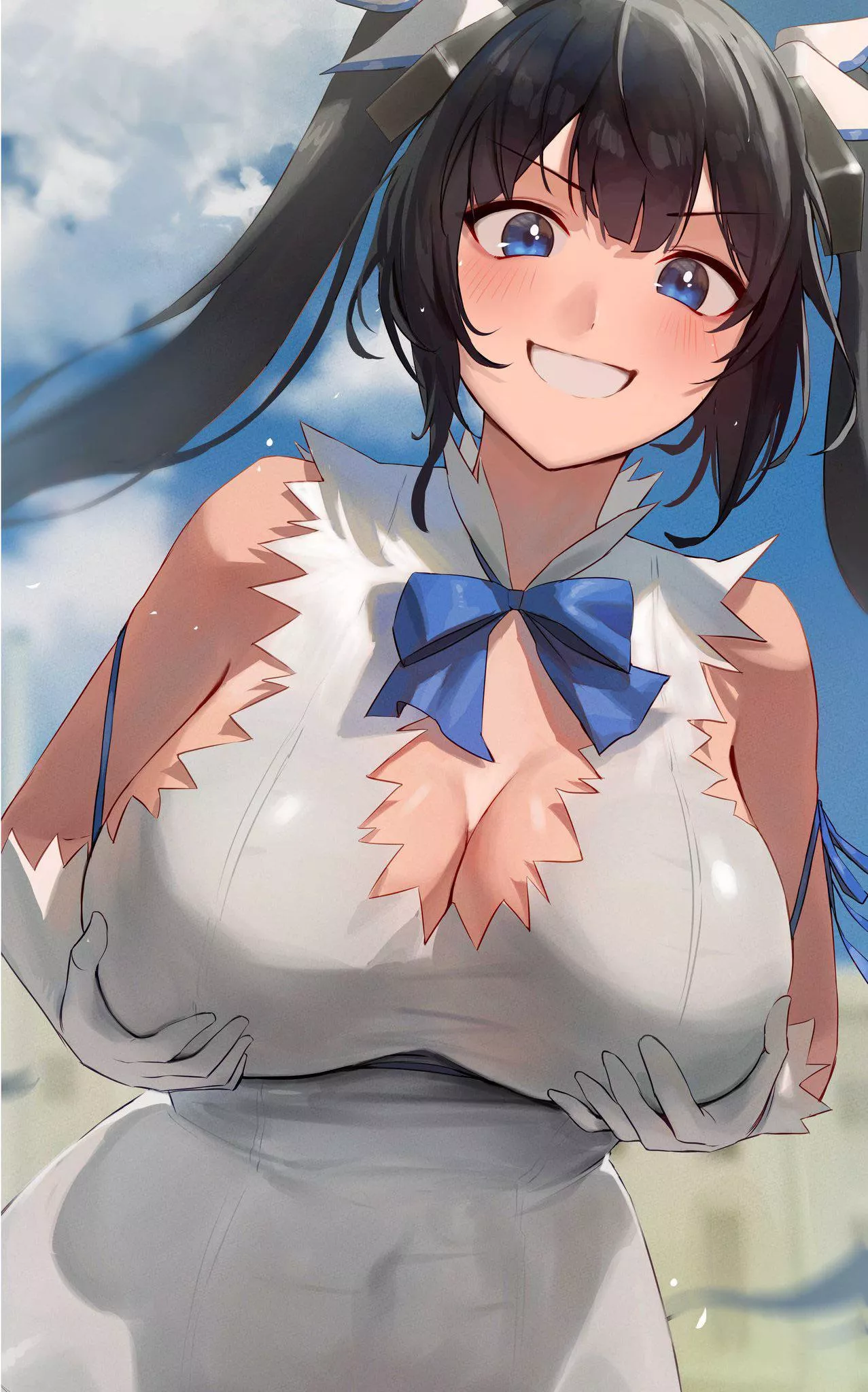 Hestia posted by Natsu_1000