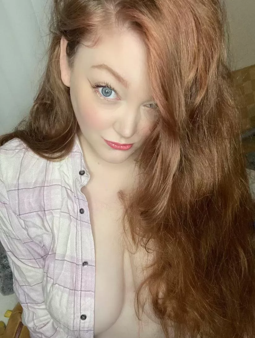 Hope you like ginger hair and blue eyes with pale skin <3 posted by Toyrobot2285