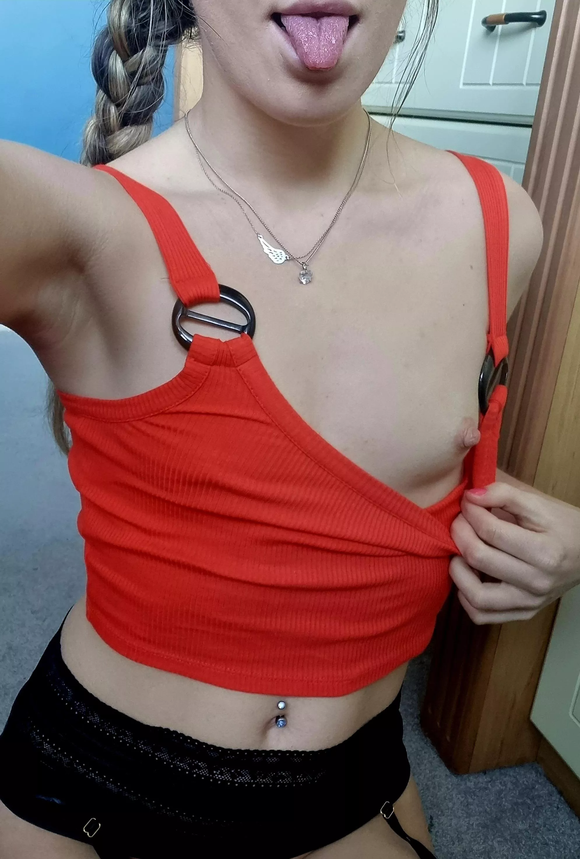 I am shy about my tiny tits. would you fuck me despite it? [F] posted by bodyliketeen