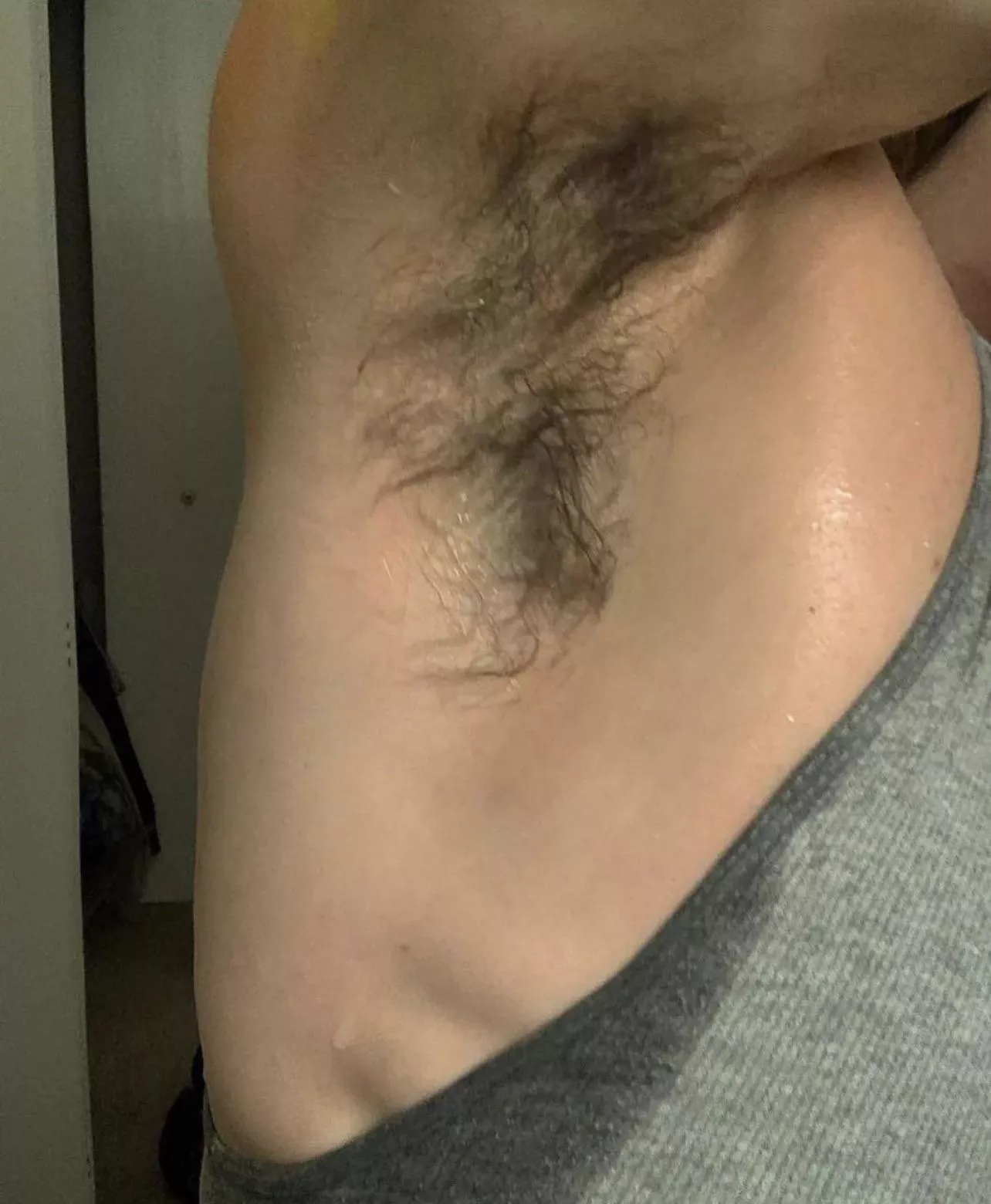 I know it’s sweaty. Would you dare lick it? posted by redveloster