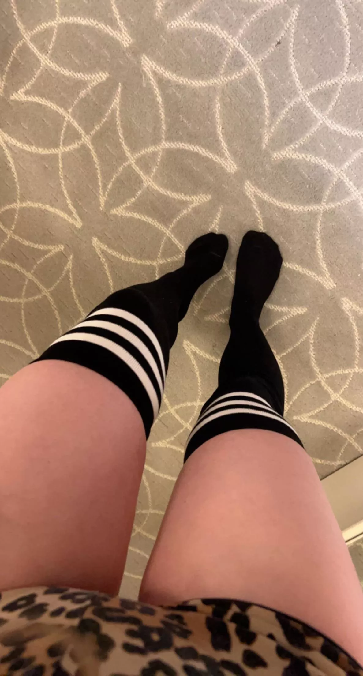 I like how my legs look in these socks posted by realprettyangel