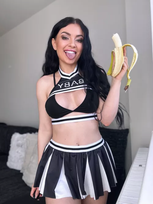 I want to eat you instead of my banana by BellaDiablo