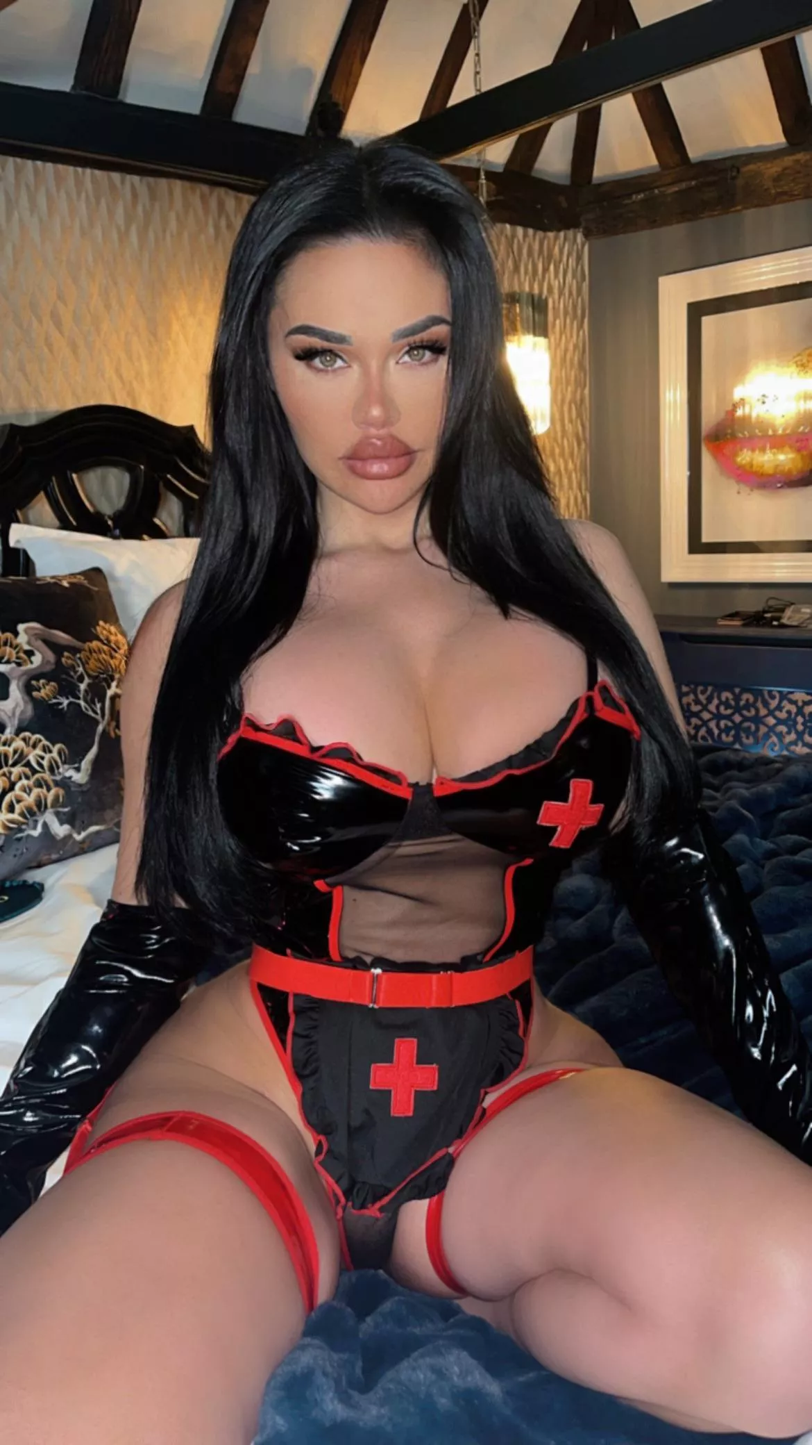 In need of a nurse? 🖤 posted by Ayshaxxx
