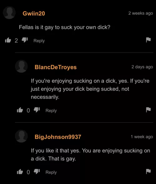 isnt it gay either way? by thrdwheeler