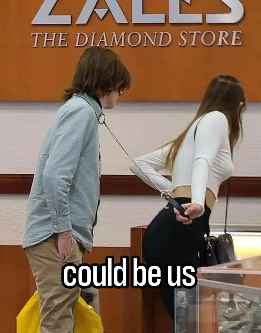 Keeping them leashed so they don't get lost 🥰 posted by idkrandomusernamee