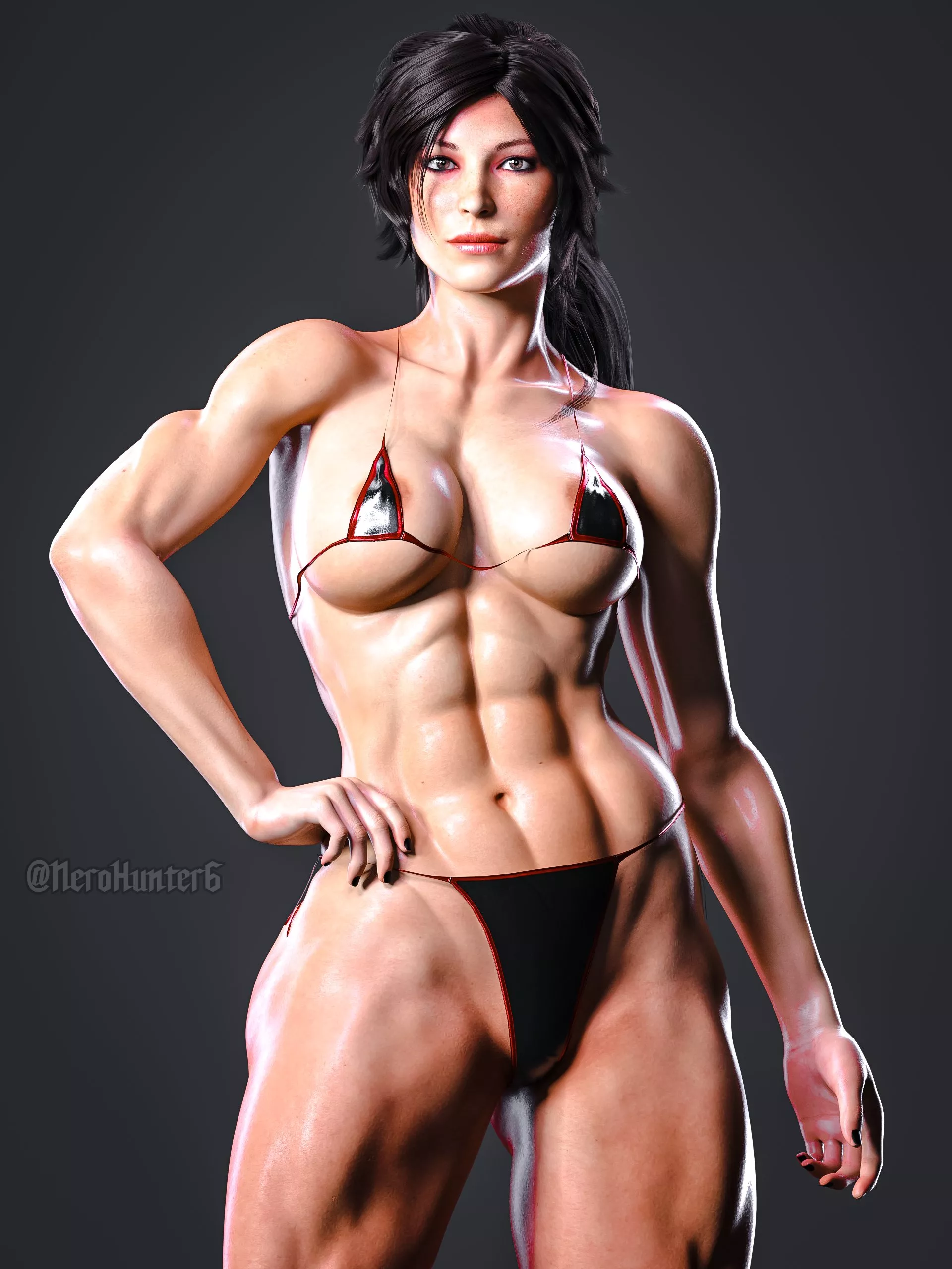 Lara (NeroHunter6) [Tomb Raider] posted by Kuro-Oji